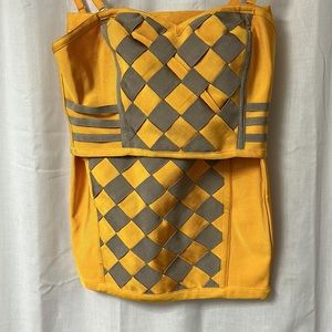 Size Large WOW Couture 2 Piece Bandage Dress